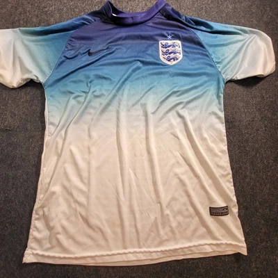 England Football Shirt Nike Dri-Fit 2022/2023 Soccer Jersey Men`s Medium - Image 1 of 4