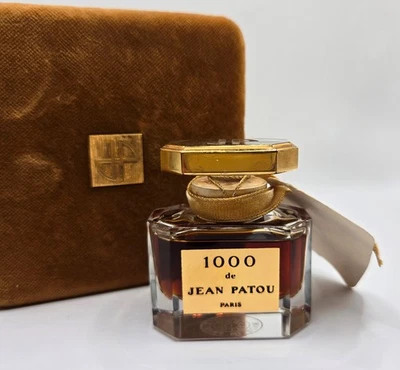 Vintage 1000 de Jean Patou Parfum Extrait ~ VERSIEGELTER Kristallflakon ~ 15ml Parfum - Bild 1 von 4