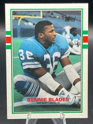 1989 Topps Set Breaks #365 - Benny Blades RC - Clean NM-MT Detroit Lions - Image 1 of 4