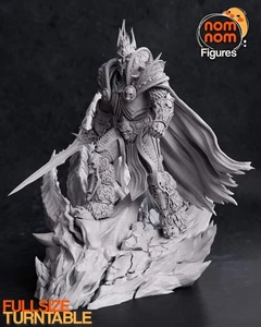 Arthas | 10.5-Inch Resin Model Kit | DIY World of Warcraft Fallen Prince - Picture 1 of 9