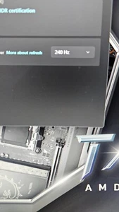 Samsung 57" Odyssey Neo G9 Dual 4K UHD Quantum 240Hz HDR Curved Gaming Monitor - Picture 1 of 3