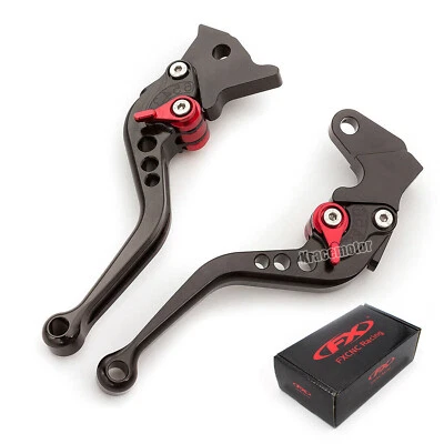 For Yamaha YZF R1 1999 2000 2001 CNC Adjust Short Aluminum Brake Clutch Levers - Изображение 1 из 4