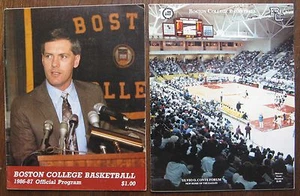 Two Boston College Basketball Programs: 1986-87 Georgetown, 1988-89 Syracuse - Foto 1 di 1
