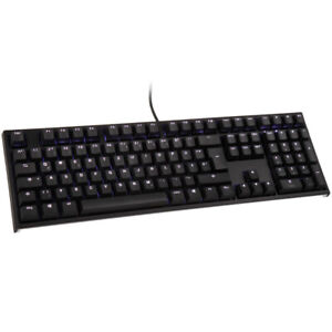 Ducky ONE 2 Backlit PBT Gaming Keyboard, MX-Red, White LED - sch