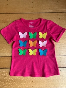 Gap 4T Butterfly Applique Tee - Picture 1 of 4