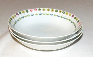 Rosenthal Piemonte TRES cuencos de cereales cupé de 7,1/8 pulgadas - Excelente - Imagen 1 de 7