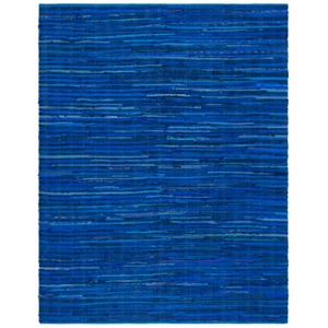 SAFAVIEH Rag Rug RAR130B Handwoven Blue / Multi Rug - Picture 1 of 32