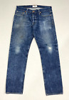 Tellason Stock Jeans Mens 34 x 30 Distressed Discolored SLIM FIT USA