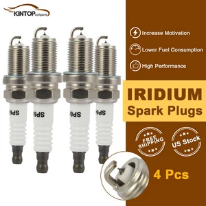 4x bujías de iridio y platino para Saab 9-3 2,0 L 2003-2011 - Imagen 1 de 11