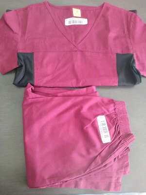 Conjunto Exfoliante Fashion Seal Cuidado de la Salud Borgoña Top S/Fondo XS (OBO) Foto 1 de 4
