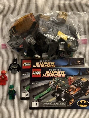 LEGO BATMAN - THE RIDDLER CHASE (76012) USED ALMOST COMPLETE - Image 1 of 4