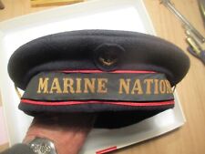 Vintage, ce BACHI de la Marine Nationale - occasion avec bandeau d'origine.