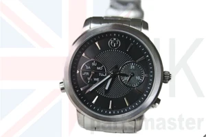 BMW NEW GENUINE LADIES WRIST WATCH SILVER BLACK 80262365449 - Picture 1 of 2