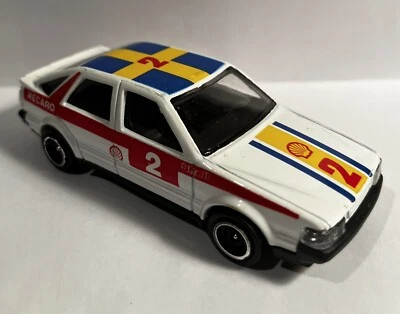 last one / Corgi SAAB 9000 "RECARO” 1/43 C106 box Rallye No2 Swedish Flag - Image 1 of 4
