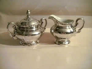 BAVIERA JOHANN SELTMANN VOHENSTRAUB PLATA 925 CUBIERTA PORCELANA AZÚCAR Y CREMA - Imagen 1 de 24