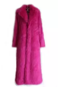 UK /2024 Ultra long fur coat Women imitation fur coat Fox fur extended warm coat - Picture 1 of 12