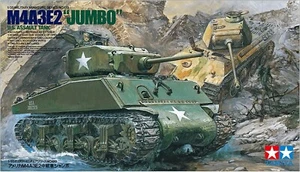 Modelo Jumbo Plástico Tamiya 35139 Escala 1/35 Nº139 Americano M4A3E2 De Japón - Imagen 1 de 3