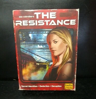 Indie Boards & Cards Board Game Resistance (3rd Ed) SW Pandemic Play Spy Plot - Image 1 of 3