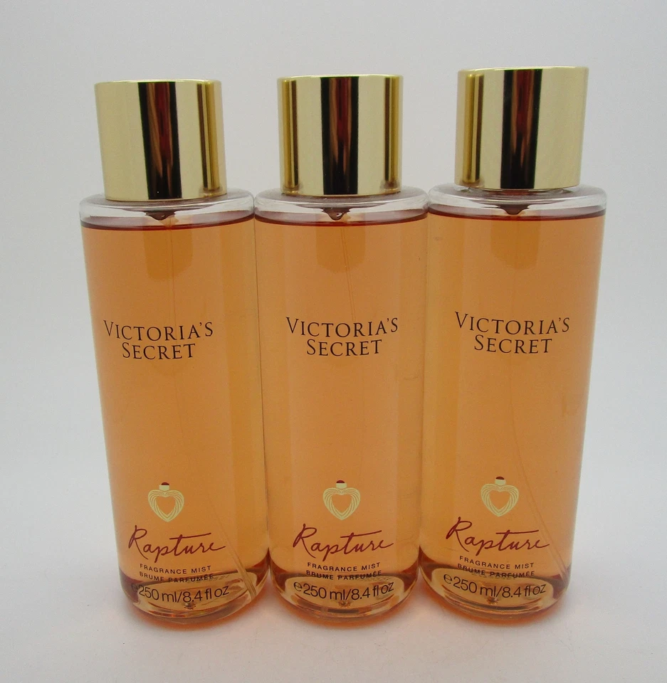 Bruma de fragancia Victoria's Secret RAPTURE 8,4 oz. - Lote de 3 Foto 1 de 1