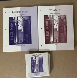 Deutsch: Na klar! An Introductory German Course Lab Manual, Workbook & Audio CDs - Picture 1 of 9