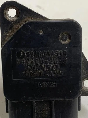 SUBARU FORESTER SG Mass Air Flow Sensor MAF 22680AA310 2.00 Petrol 33225776 - Image 1 of 4