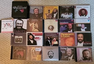 Luciano Pavarotti 21 CD Lot Several Box Sets See Photos For Selections & Titles - Foto 1 di 18