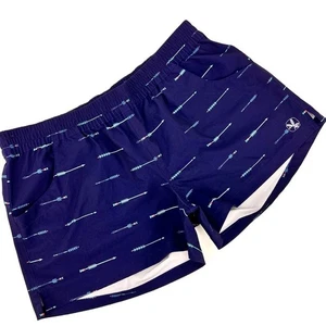 Pantalones Cortos Carve Designs Cintura Elástica Bolsillo Surf Up Flechas Azules Talla 12 - Imagen 1 de 5
