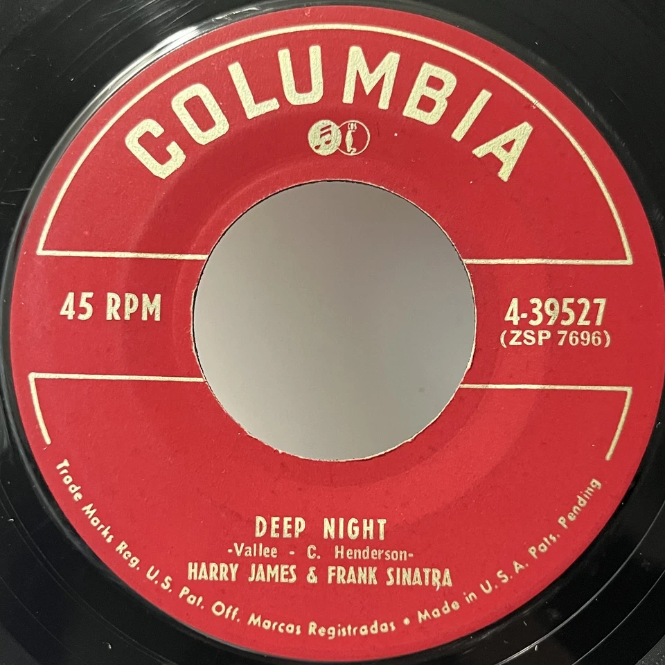 Jazz, Pop Frank Sinatra & Harry James - Castle Rock / Deep Night Columbia - Image 1 of 2