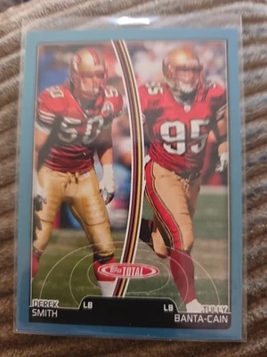 2007 Topps Total Blue Derek Smith/Tully Banta-Cain San Francisco 49ers #434 - Image 1 of 2