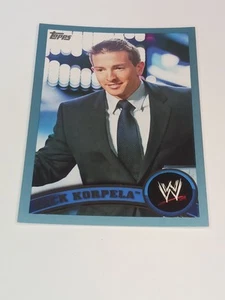 Jack Korpela 2011 Topps WWE Blue Rookie Card # 26 /2011 Parallel Border Insert - Picture 1 of 2