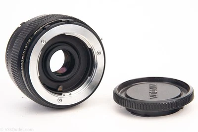 Teleoconvertidor Minolta MD Vivitar 2X enfoque macro MC con tapa vintage V20 Foto 1 de 4