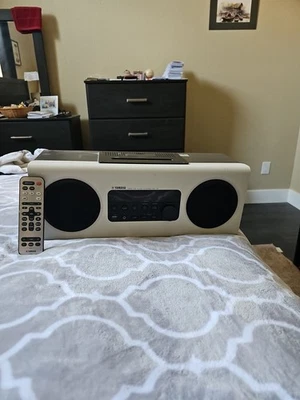 Sistema de audio estéreo de escritorio todo en uno Yamaha TSX-112 CD USB IPod Dock AM/FM AUX Foto 1 de 3