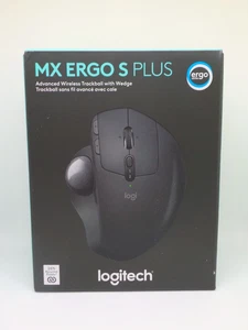 Nuovo mouse da trackball ergonomico wireless avanzato Logitech MX Ergo S Plus (nero) - Foto 1 di 5
