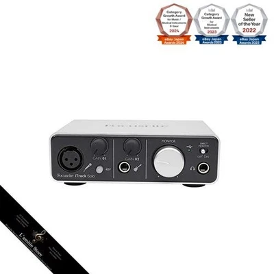 Focusrite iTrack Solo iPad/Mac/PC USB Audio InterfaceJapan Brand New - Image 1 of 4