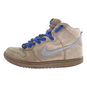 Nike Sneakers 305050-241 SB Dunk High Pro Iron Hi SPORT ROYAL-WHITE Used LIFE-0 - Picture 1 of 9