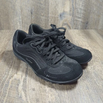Espuma viscoelástica Skechers Relaxed Fit Breathe Easy Just Relax para mujer talla 10 negra Foto 1 de 4