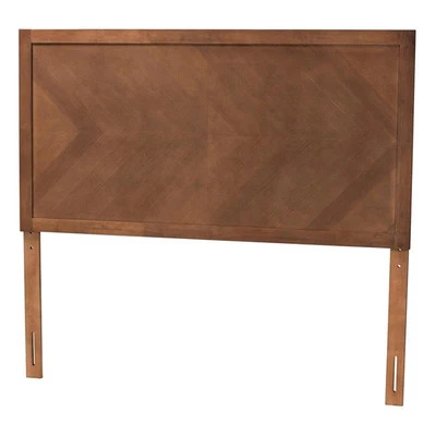 Baxton Studio Terrian Ash Walnut Finished Wood Queen Size Headboard - Image 1 of 4