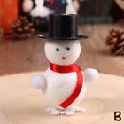 1:12 Dollhouse Miniature Snowman Pendant Christmas Decor Ornament Xmas Deco Rnau