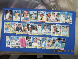 33- 1979 O-Pee-Chee baseball cards with gum stains - Picture 1 of 10