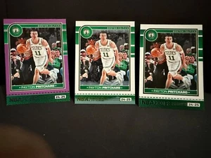 2024-25 Panini NBA Hoops Purple /Winter / Base Payton Pritchard #179 Celtics - Picture 1 of 2