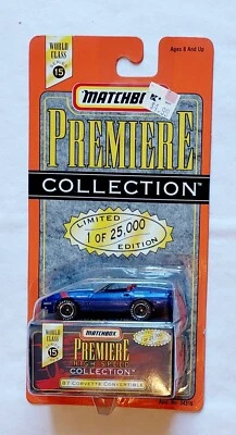 MATCHBOX 1987 CORVETTE GRAND SPORT PREMIERE COLLECTION - Image 1 of 3