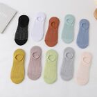 Polyester Invisible Boat Socks Non-slip Solid Color Sock