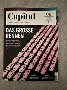 Capital Magazin Juni 2024 NEU aus Abo,NP: 10,50€ Das große Rennen, China, Zinsen - Bild 1 von 1