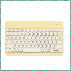 For PC ipad Mac Square button mini mute Rechargeable Wireless Bluetooth keyboard - Picture 1 of 12