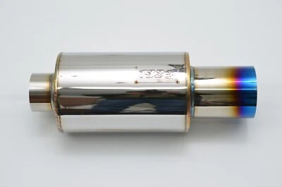 1320 Performance 304 Stainless steel burn tip muffler N1 HI-Power 3" in 4" out - Image 1 of 4