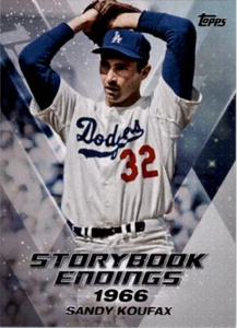 2018 Topps Update Storybook Endings #SE3 Sandy Koufax - NM-MT - Picture 1 of 2