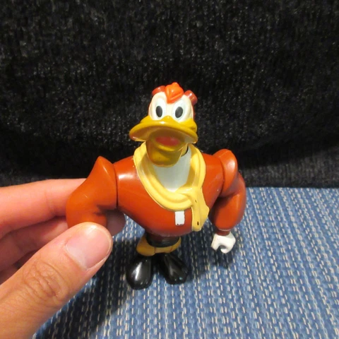 Darkwing Duck Lauchpad McQuack 1991 Figure Playmates Disney Vintage Cover