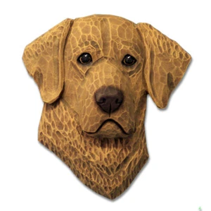 Chesapeake Bay Retriever Head Plaque Figurine - Picture 1 of 1