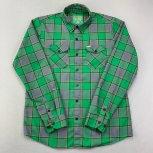 DIXXON Flanellhemd The Auld Pub Herren XLT grün St Patricks Day Biker Skate - Bild 1 von 12