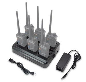 6-Wege-Schnellladegerät 12V DC Eingang für Pofung UV-5R, UV-5RA, UV-5RB